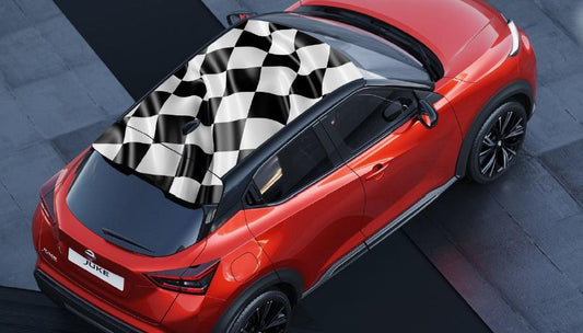 Juke Wavy Chequered Flag Roof