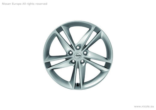 19" Silver Alloy Wheel