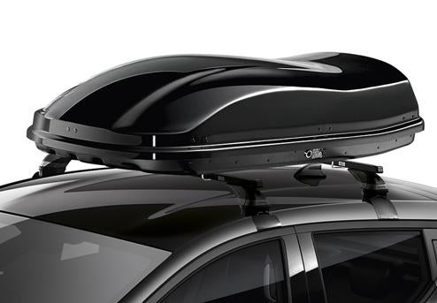 Medium 480L Black Roof Box with Quick Fixing and Double Opening