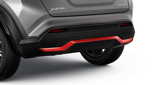 Rear Bumper Finisher - Fuji Sunset Red